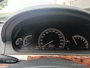 для круп: Mercedes-Benz S-class AMG: 2006 г., 5.5 л, Седан — 8