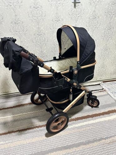 пультовая машины: Коляска, цвет - Черный, Новый — 11