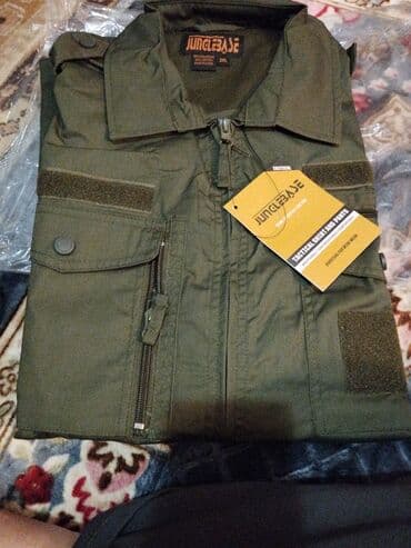 офисная одежда: Тактическая рубашка Jungle Base + кепка Brookside Studio (оливковый — 2