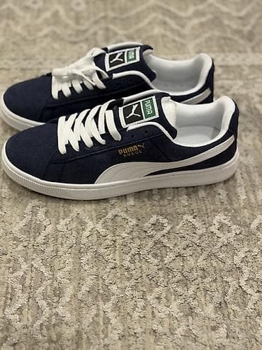 Кроссовки и спортивная обувь: Мужские кроссовки, 42, Puma, Новый, цвет - Синий, Бесплатная доставка — 4