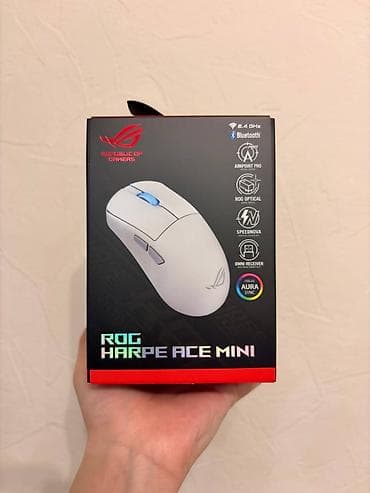 hyperx pulsefire haste: Asus ROG Harpe Ace Mini Новая беспроводная игровая мышка Полный — 1