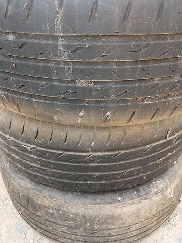 17: Шины 215 / 55 / R 17, Лето, Б/у, Комплект, Легковые, Bridgestone — 1