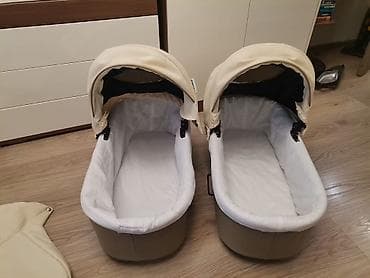 Коляскалар: Коляска для двойни RIKO Basic (2 в 1) - Формат «бок о бок»: две — 10