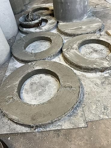 один: Железобетонное (ЖБИ) кольцо для септика Размер: 110 x 90 x 8 см, Платная установка, Оптом, В розницу — 3