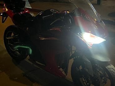 купить cafe racer: Спортивный мотоцикл в обвесе красного цвета - Агрессивный — 5