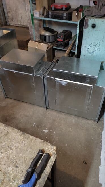 расценка строительных работ в бишкеке 2024: Жестяные работы, Вентиляция — 9