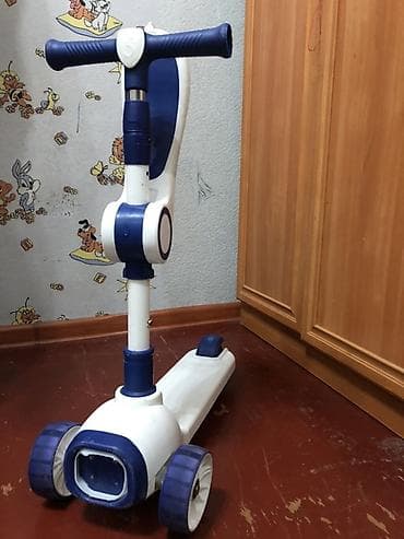купить скричеры: Детский самокат, Трёхколёсный — 4