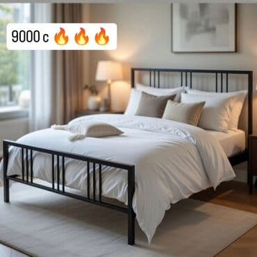 Металлические кровати в стиле лофт