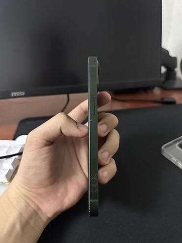 iphone 7 8: IPhone 13, Б/у, 128 ГБ, Зеленый, Защитное стекло, Чехол, Коробка, 100 % — 3