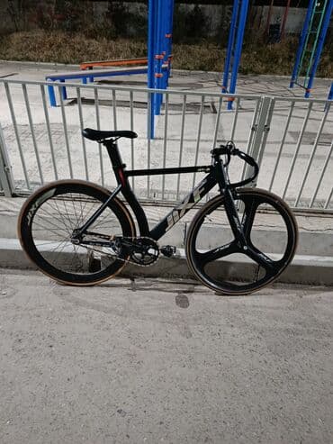 купить велосипед с большими шинами: Шоссейный велосипед, Рама M (156 - 178 см), Б/у — 5