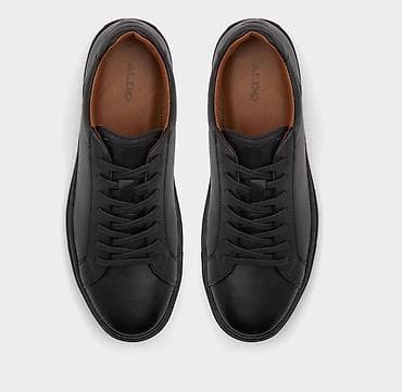 Мужская обувь: ALDO. Спортивные низкие кроссовки из гладкой кожи обеспечивают — 3