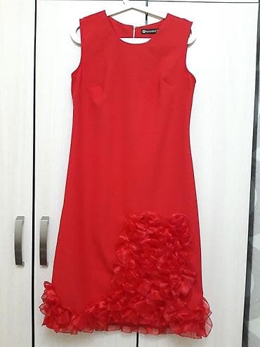 Толстовки, худи: Вечернее платье, Коктейльное, Без рукавов, M — 1