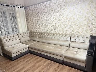 Диваны: Угловой диван, C подушками — 2