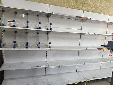 Оборудование для бизнеса: Торговые стеллажи для магазина - Тип: пристенные металлические — 2