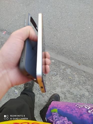 наушник ми: Redmi, Redmi A5, Б/у, 128 ГБ, цвет - Серебристый, 2 SIM — 3