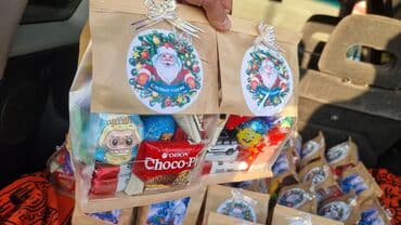 кулинария бишкек: Новогодние сладкие наборы в крафт-пакетах Праздничные подарочные — 2