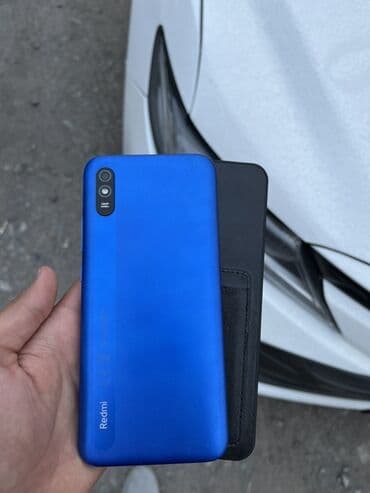 телефон кербен: Redmi, Redmi 9A, түсү - Көк — 1