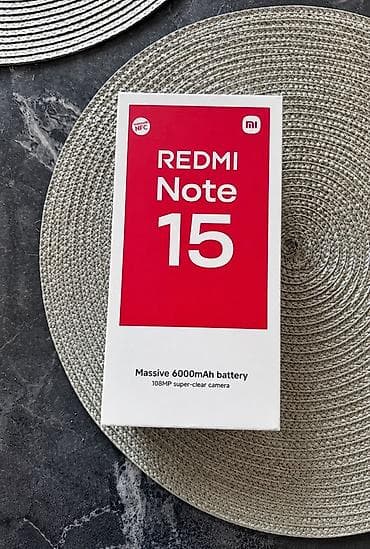 celeron n4500: Redmi, Redmi Note 15, Новый, 256 ГБ, цвет - Черный — 6