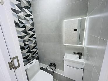 2 room flat: 2 комнаты, 62 м², 106 серия, 8 этаж, Дизайнерский ремонт — 8