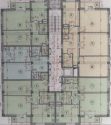 2 комнаты, 84 м², Арча-Бешик ж/м Элитка, 2 этаж, ПСО (под самоотделку) — 3