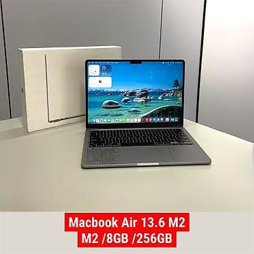 Macbook Air 13 M2 - Процессор: Apple M2 - Оперативная память: 8gb -