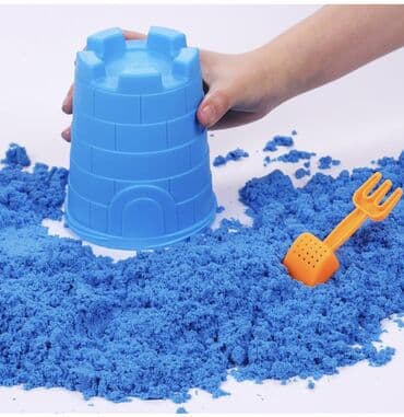 детский ямаха: Кинетический песок ZURU OOSH 500гр. Новый. Самовывоз Нижняя-Аларча — 7