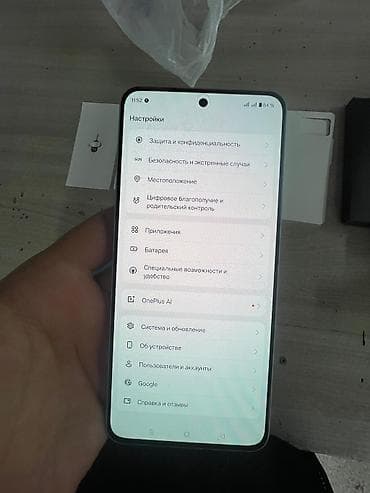 тилифо: OnePlus Nord 4, Б/у, 256 ГБ, цвет - Серебристый, 2 SIM — 10