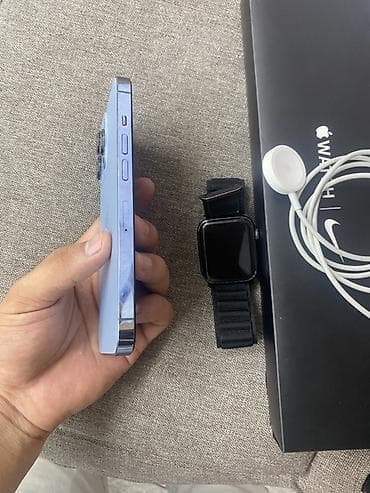 apple m4 pro: IPhone 13 Pro + Apple Watch Nike (коробка и магнитная зарядка) 13 про — 3