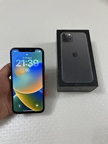 андройд мониторы: IPhone 11 Pro, 256 ГБ, цвет Space Gray. Менялся дисплей! Состояние — 1