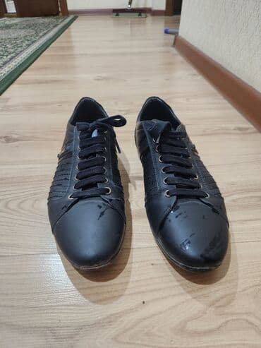 Мужская обувь: Мужские повседневные кеды/кроссовки Climber - Цвет: чёрный - Материал — 4