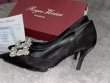 очки 5 в 1: Туфли, 36.5, 37, Б/у, цвет - Черный — 5