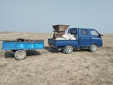 мерседес бенз с: Hyundai Porter II, бортовой малотоннажный грузовик с двойной кабиной — 1