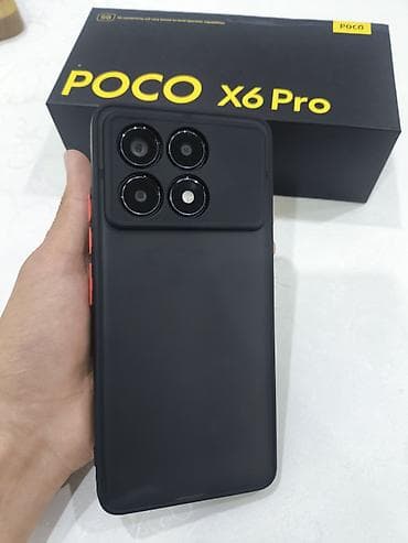 Poco X6 Pro 5G, Б/у, 512 ГБ, цвет - Черный, 2 SIM