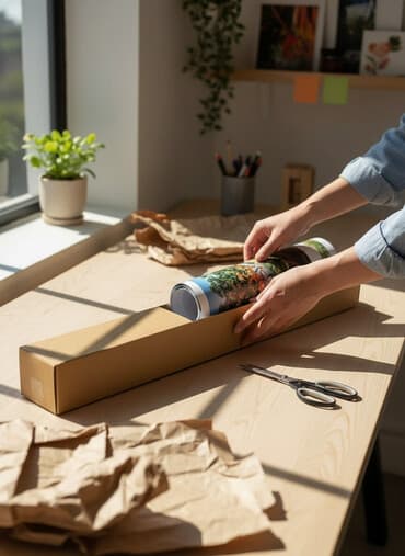 Коробка, 37 см x 5 см x 5 см