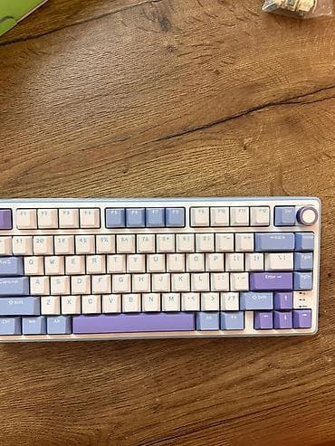 bluetooth keyboard: Клавиатура, Royal Kludge, Механическая, Bluetooth, Проводное подключение, Размер: 75% — 3