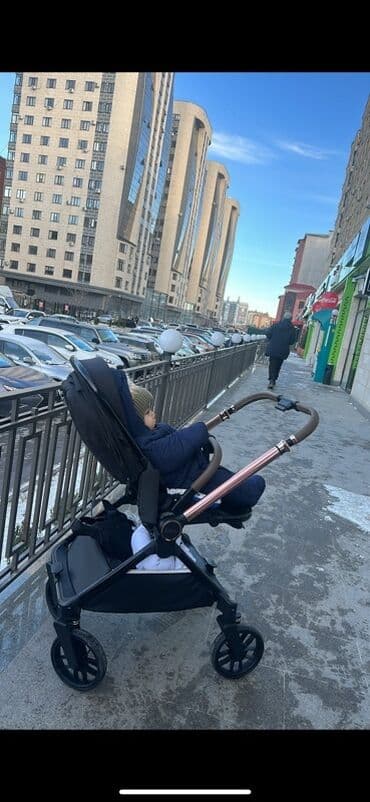 хорошие коляски для детей: Коляска, цвет - Черный — 2