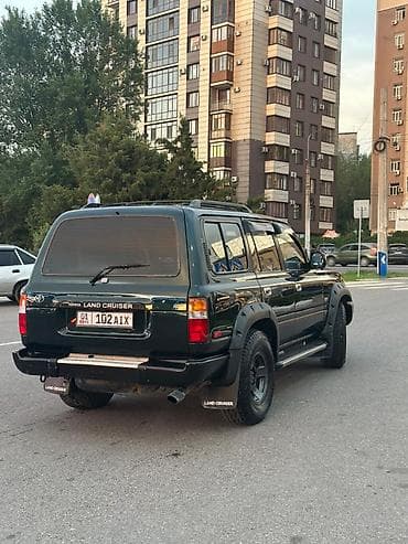 новые машины бишкек: Toyota Land Cruiser: 1996 г., 4.5 л, Автомат, Газ, Внедорожник — 3