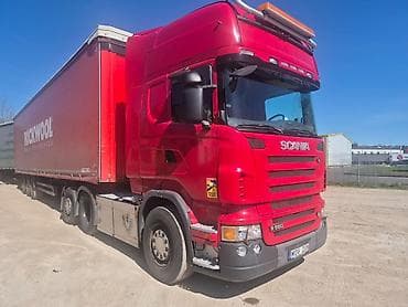 Тягач, Scania, 2007 г., Тентованный