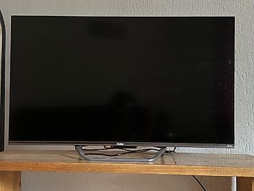 телевизор haier: Телевизор Haier, диагональ около 43". Тонкие рамки, устойчивая — 1
