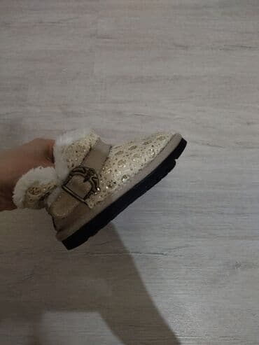 национальное платье на прокат: Детские зимние полусапожки/угги для девочки. - Цвет — 3