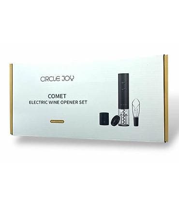 Клининговые услуги: Винный набор Xiaomi Circle Joy 4-in-1 Comet Electric Wine Opener Set — 1