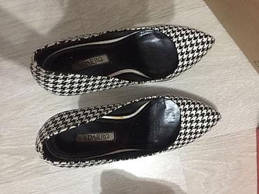 узкие: Мужские туфли, 37, Б/у, цвет - Черный, Самовывоз — 4