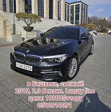 вентилятор бмв: BMW 5 series: 2019 г., 2 л, Автомат, Бензин, Седан — 1