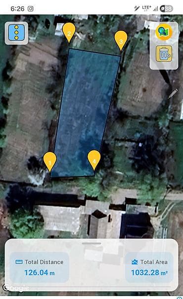 продажа участки и домов бишкек: 10 соток, Для строительства, Красная книга — 1