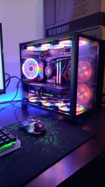 huntkey: Компьютер, ядер - 16, ОЗУ 16 ГБ, Игровой, Б/у, Intel Core i9, NVIDIA GeForce RTX 3070, HDD + SSD — 2