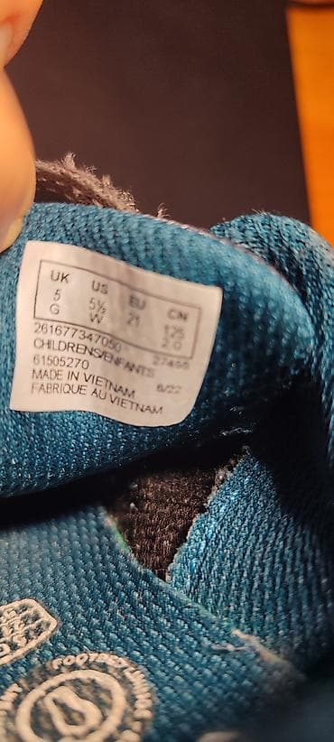 Детская обувь: Детские кроссовки Clarks Play Prints Размер 21, по стельке 12,5 см — 5