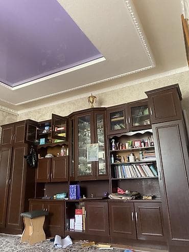 Стенка-шкаф, Тип стенки-шкафа: Модульная, Для зала, Особенности: С отделением под телевизор — 2