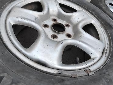 Колеса в сборе R 16, Б/у, Комплект, Железные, отверстий - 5