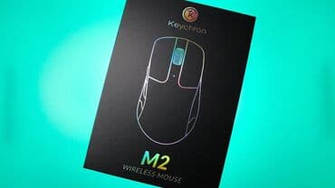 акустические системы logitech со светомузыкой: Игровая мышь Keychron M2 и M2 Mini (Black), Беспроводная, Оптическая — 4