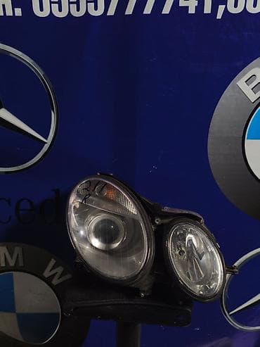 мерс 211 фара: Передняя правая фара Mercedes-Benz 2004 г., Б/у, Оригинал, Япония — 1